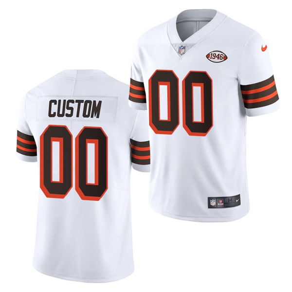 Custom Cleveland Browns Vapor Untouchable Limited Jersey